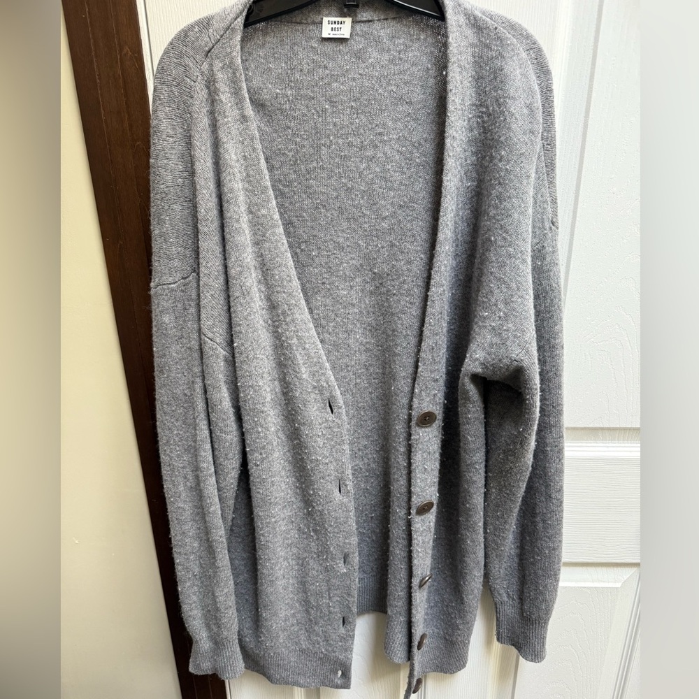 Sunday Best Long Ribbed Cardigan - Picture 2 of 5